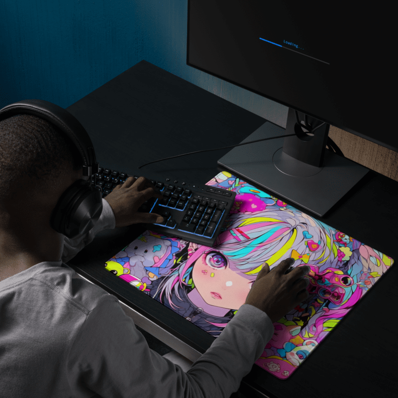 Mouse Pad Gamer - Colorful Anime