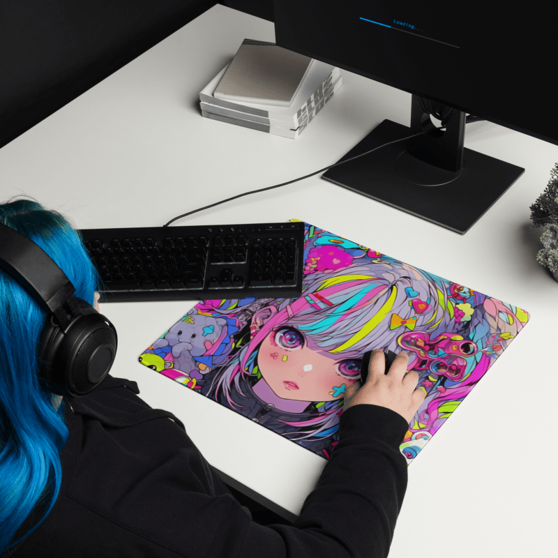 Mouse Pad Gamer - Colorful Anime