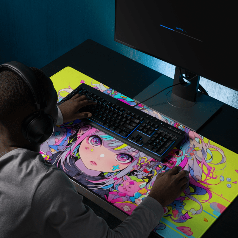 Mouse Pad Gamer - Colorful Anime