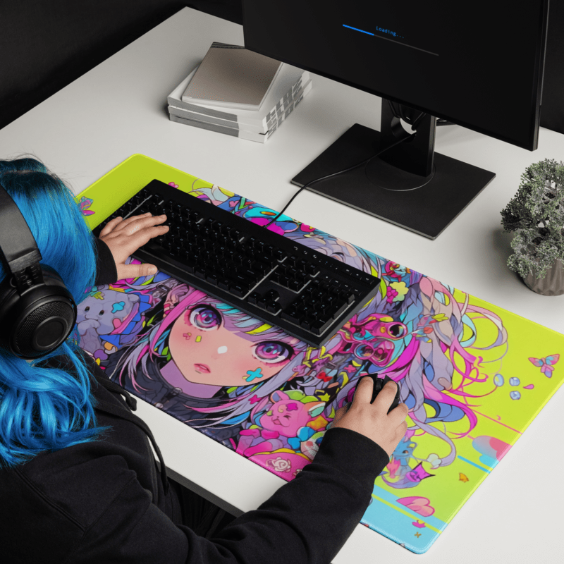 Mouse Pad Gamer - Colorful Anime