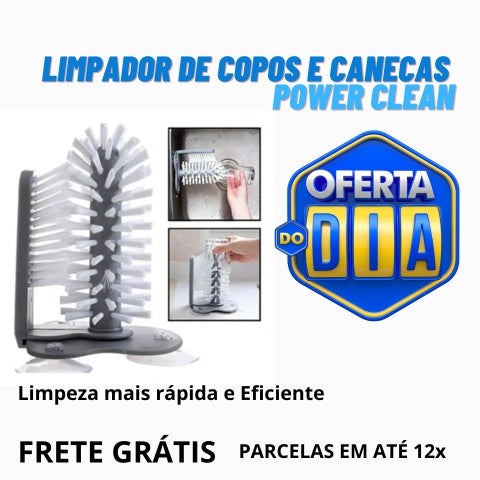 Limpador de Copos e Canecas - Power Clean