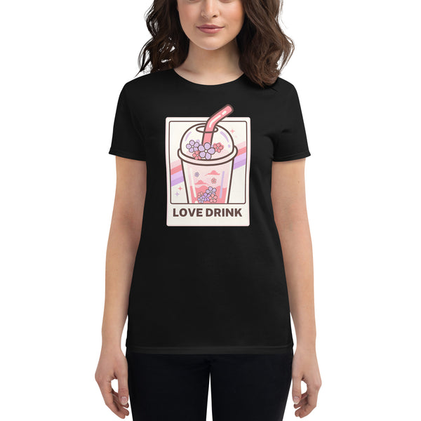 Camiseta T-shirt Feminina - Love Drink