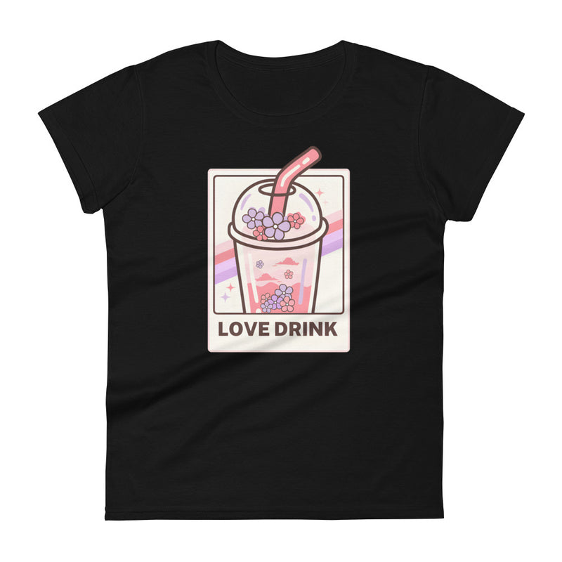 Camiseta T-shirt Feminina - Love Drink