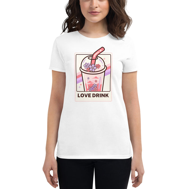 Camiseta T-shirt Feminina - Love Drink