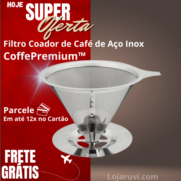 Filtro Coador de Café de Aço Inox - CoffePremium_11